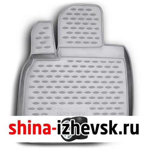 Коврик Autofamily коврики в салон для HONDA Jazz 2009- , передний, левый, 1 шт ) в Ижевске